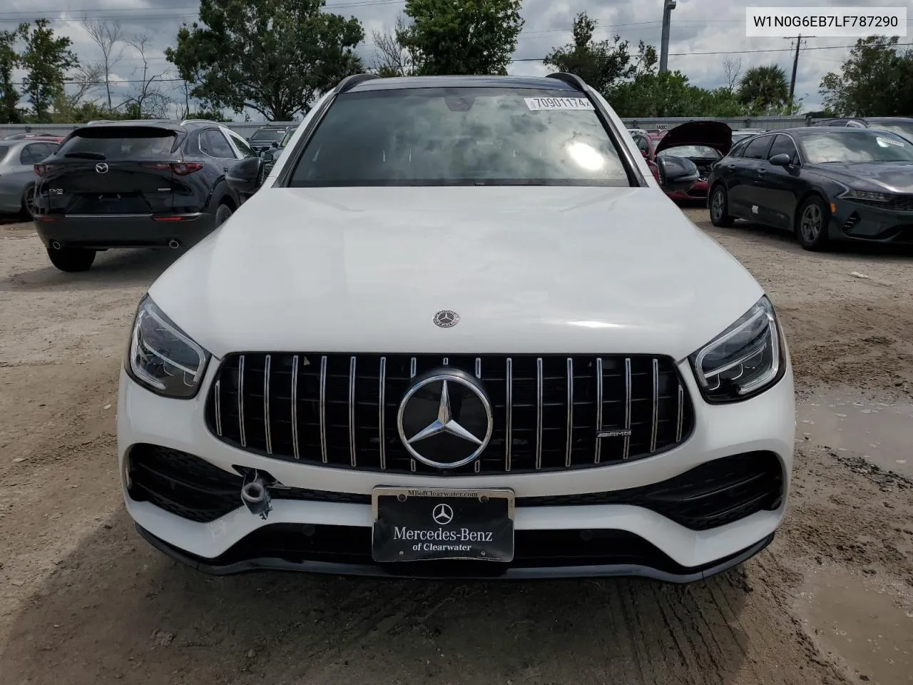 2020 Mercedes-Benz Glc 43 4Matic Amg VIN: W1N0G6EB7LF787290 Lot: 70901174