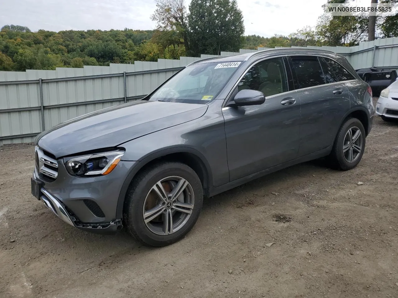 2020 Mercedes-Benz Glc 300 4Matic VIN: W1N0G8EB3LF865835 Lot: 71440414