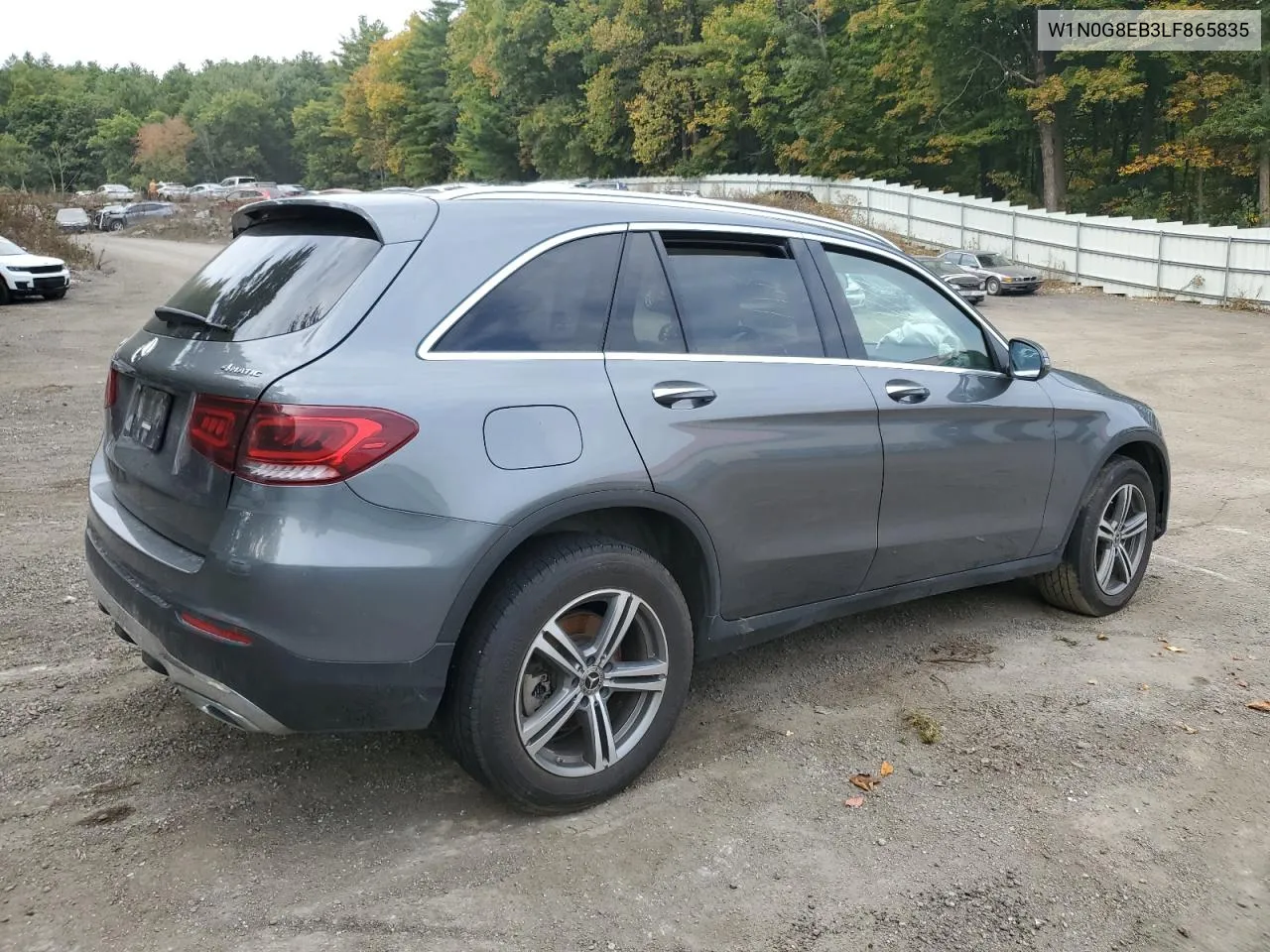 2020 Mercedes-Benz Glc 300 4Matic VIN: W1N0G8EB3LF865835 Lot: 71440414