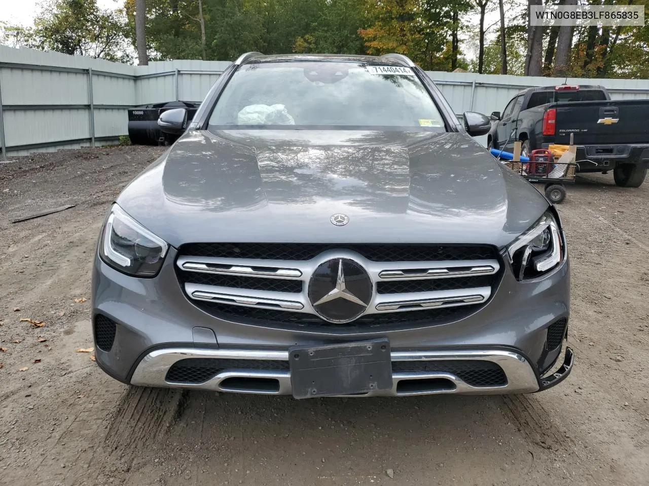 2020 Mercedes-Benz Glc 300 4Matic VIN: W1N0G8EB3LF865835 Lot: 71440414