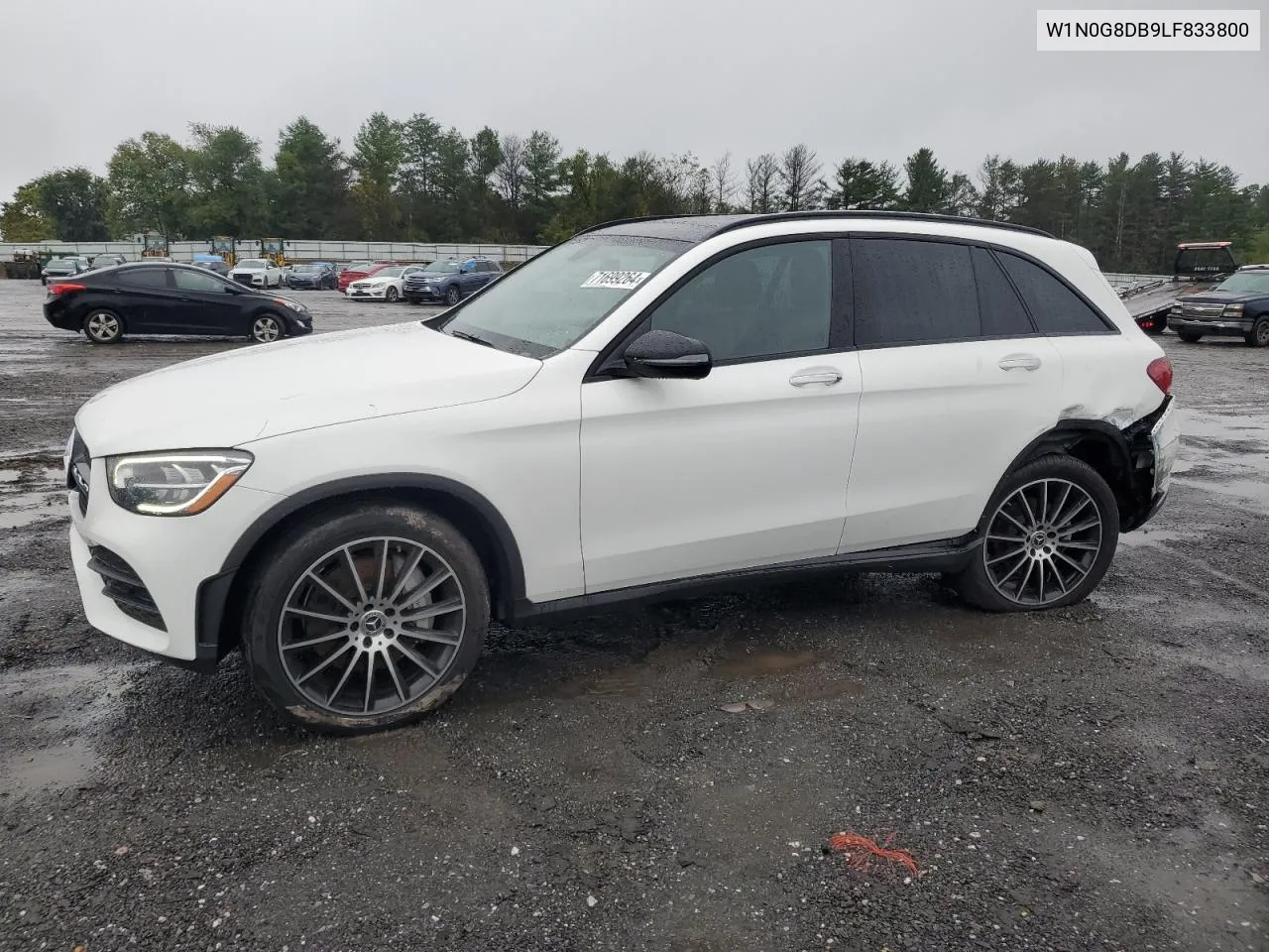 2020 Mercedes-Benz Glc 300 VIN: W1N0G8DB9LF833800 Lot: 71699264