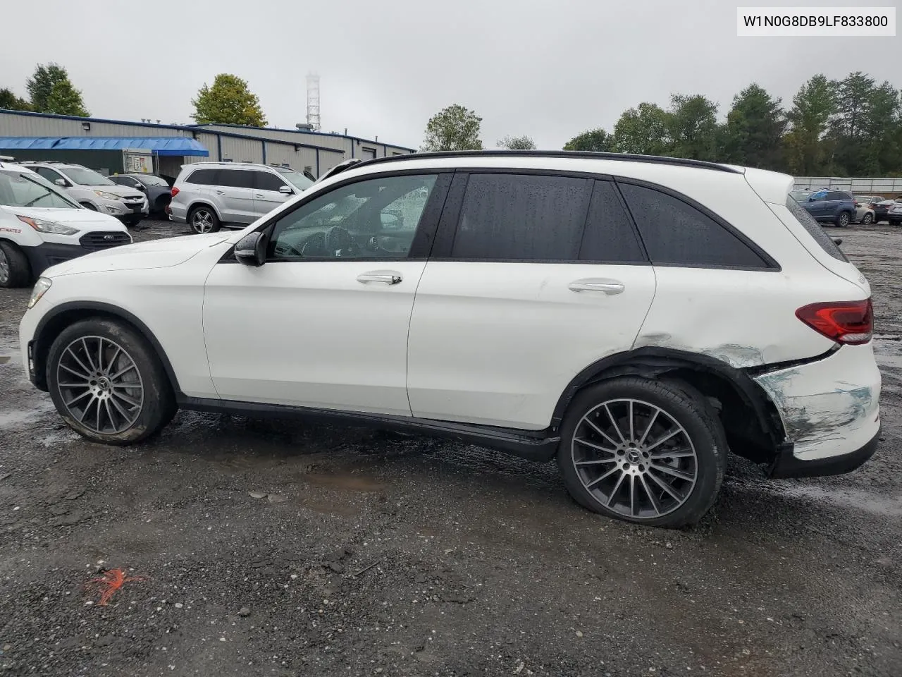 2020 Mercedes-Benz Glc 300 VIN: W1N0G8DB9LF833800 Lot: 71699264