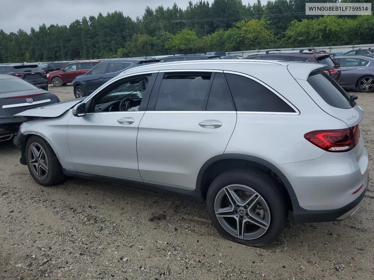 2020 Mercedes-Benz Glc 300 4Matic VIN: W1N0G8EB1LF759514 Lot: 71885544