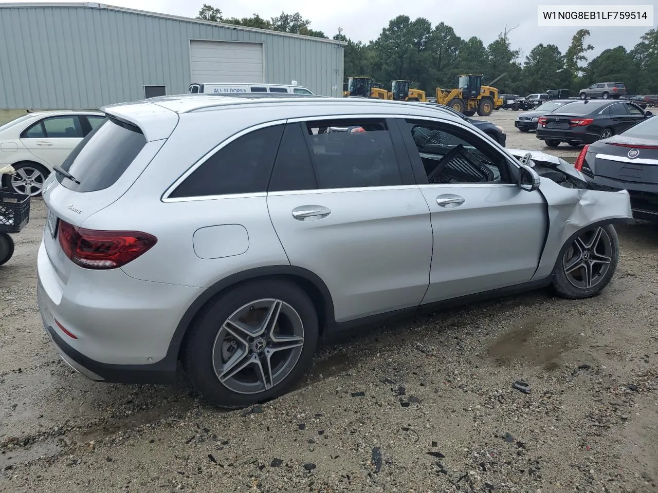 2020 Mercedes-Benz Glc 300 4Matic VIN: W1N0G8EB1LF759514 Lot: 71885544