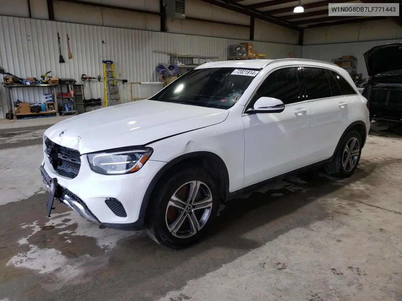 2020 Mercedes-Benz Glc 300 VIN: W1N0G8DB7LF771443 Lot: 72021914