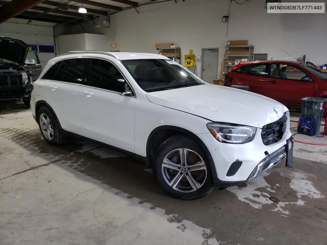 2020 Mercedes-Benz Glc 300 VIN: W1N0G8DB7LF771443 Lot: 72021914