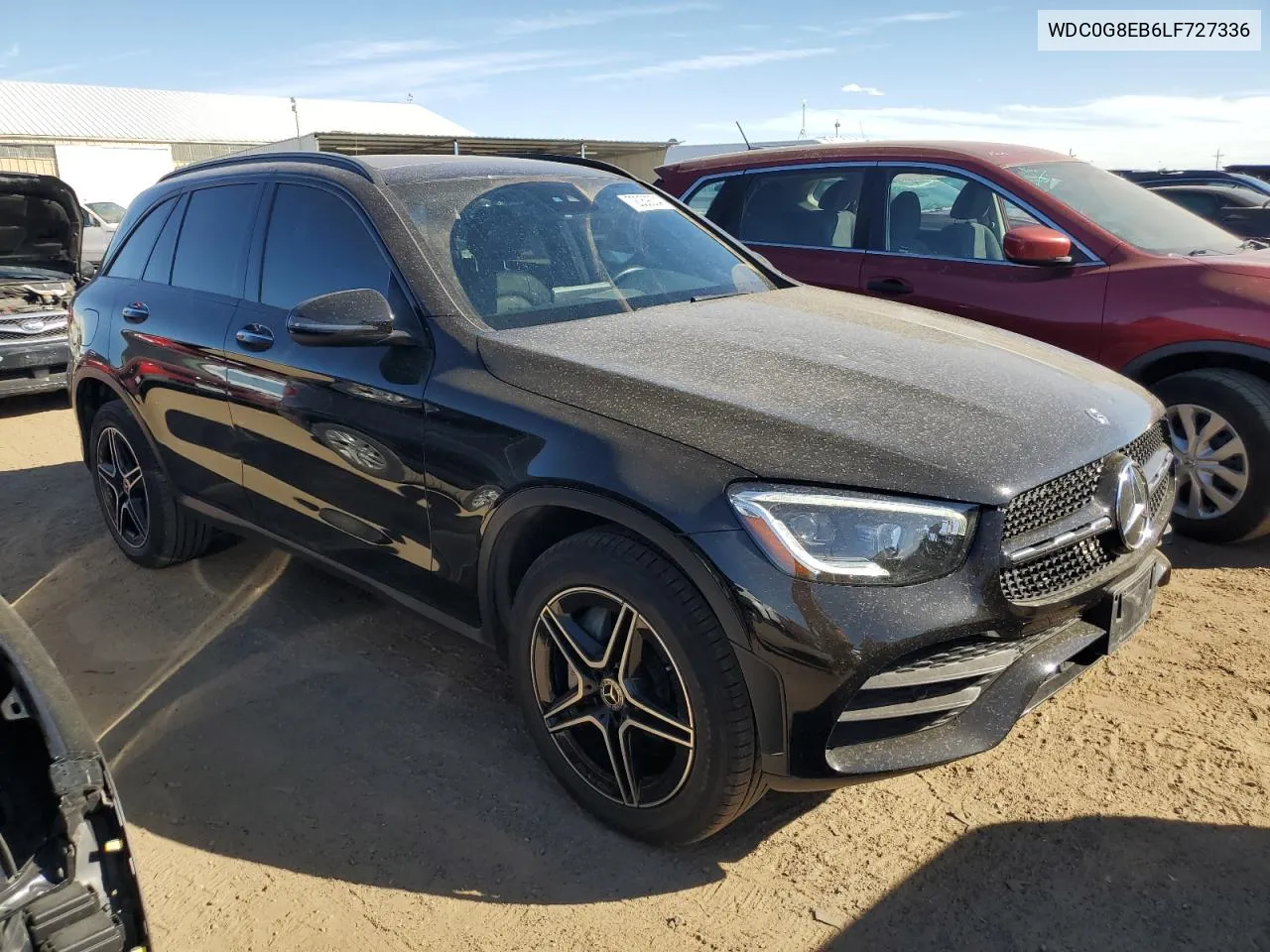 2020 Mercedes-Benz Glc 300 4Matic VIN: WDC0G8EB6LF727336 Lot: 72059334