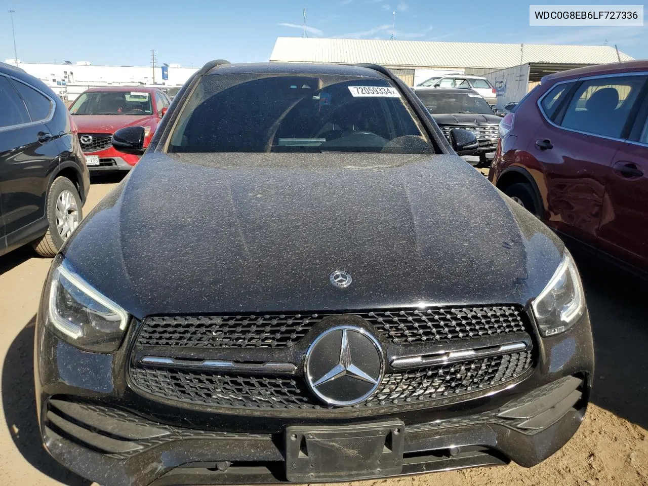 2020 Mercedes-Benz Glc 300 4Matic VIN: WDC0G8EB6LF727336 Lot: 72059334