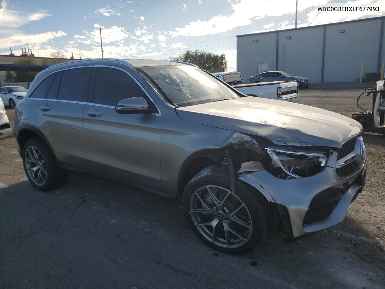 2020 Mercedes-Benz Glc 300 4Matic VIN: WDC0G8EBXLF677993 Lot: 72573344