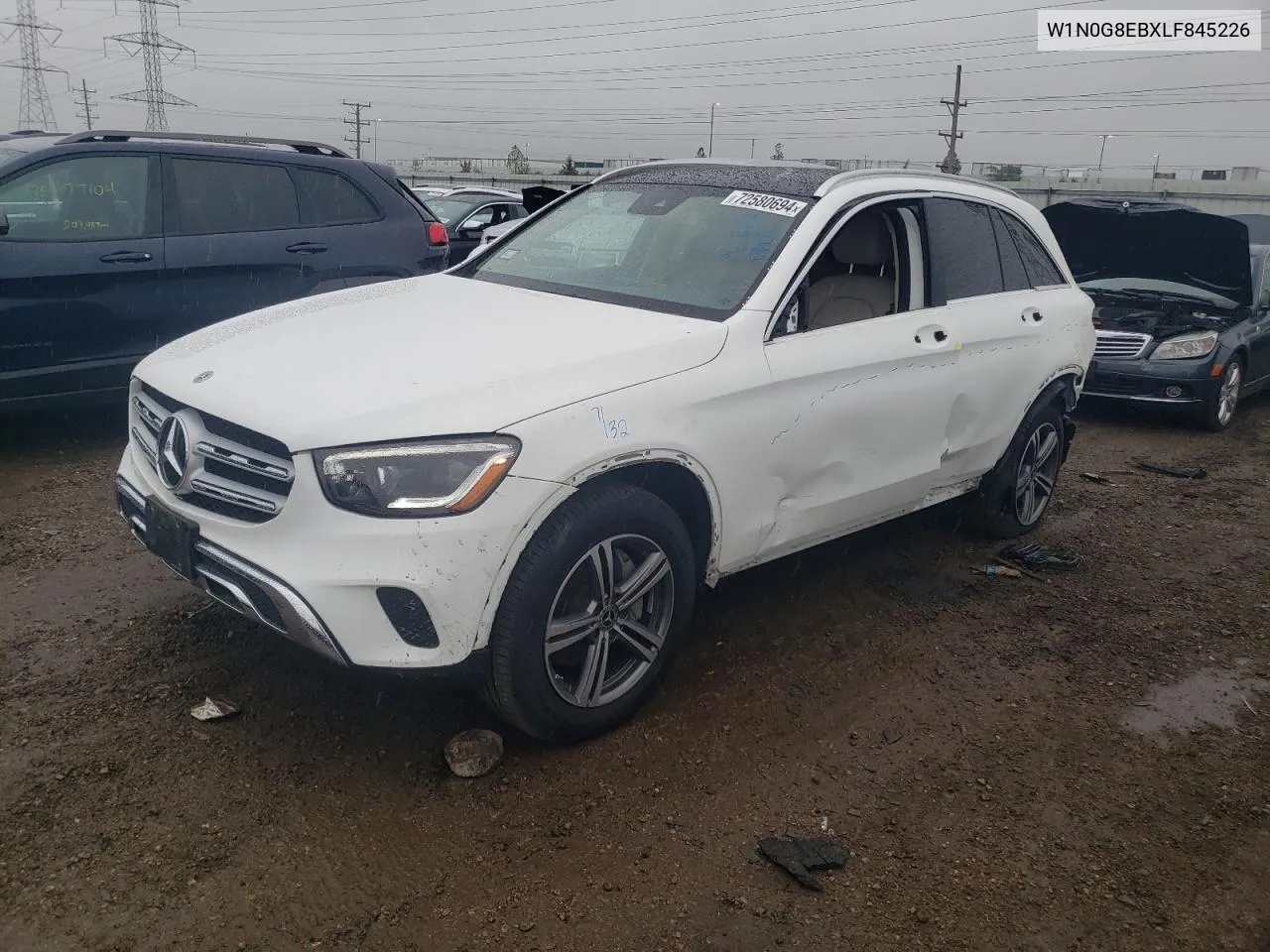 2020 Mercedes-Benz Glc 300 4Matic VIN: W1N0G8EBXLF845226 Lot: 72580694