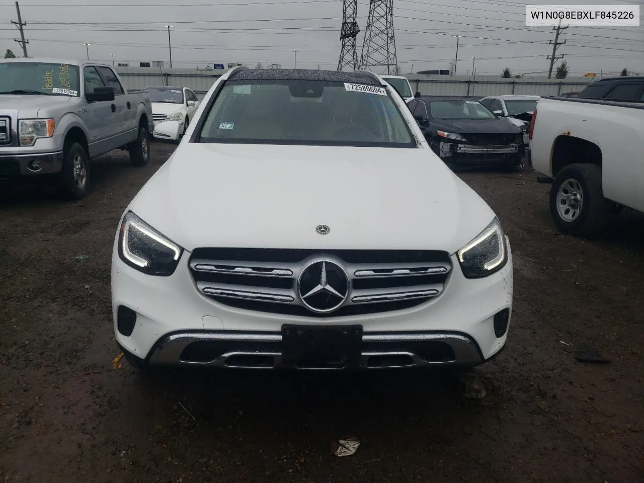 2020 Mercedes-Benz Glc 300 4Matic VIN: W1N0G8EBXLF845226 Lot: 72580694