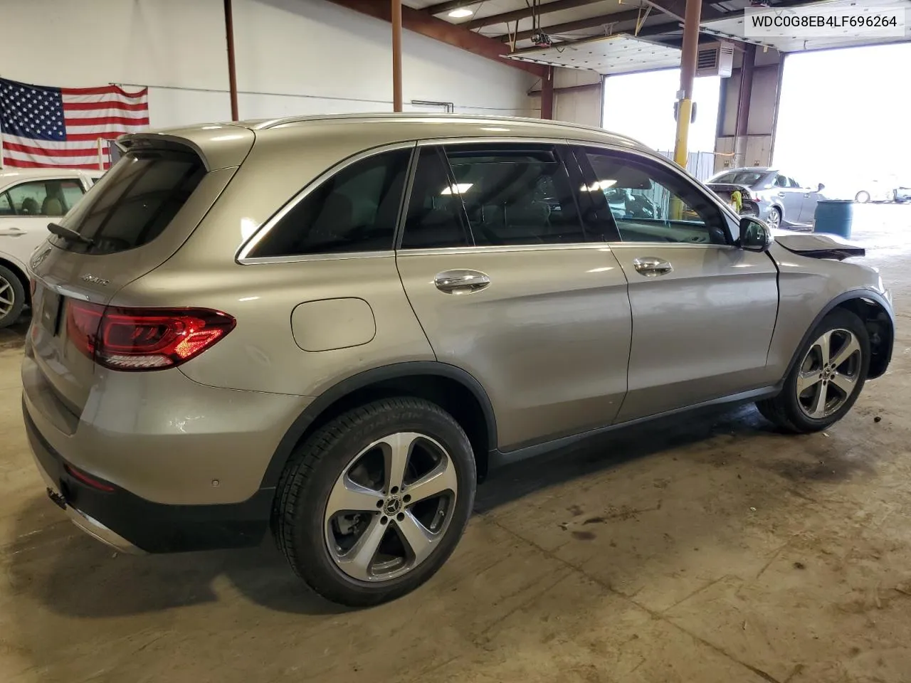 2020 Mercedes-Benz Glc 300 4Matic VIN: WDC0G8EB4LF696264 Lot: 72781244