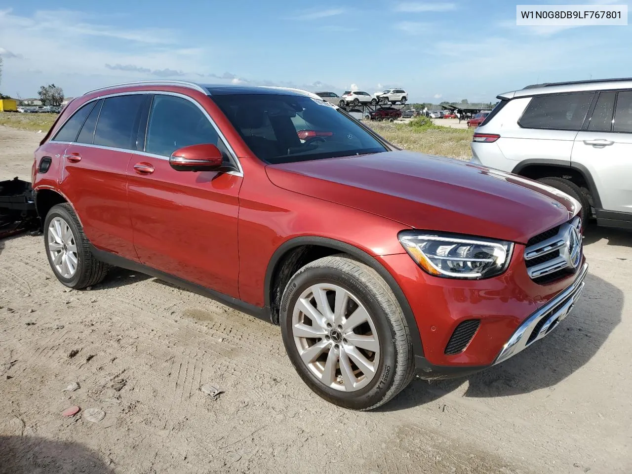 2020 Mercedes-Benz Glc 300 VIN: W1N0G8DB9LF767801 Lot: 72800444