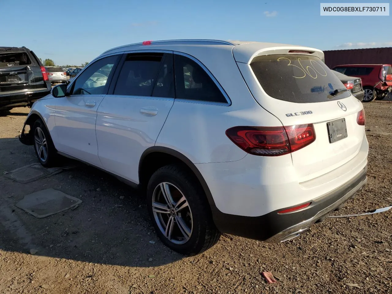 2020 Mercedes-Benz Glc 300 4Matic VIN: WDC0G8EBXLF730711 Lot: 72969754