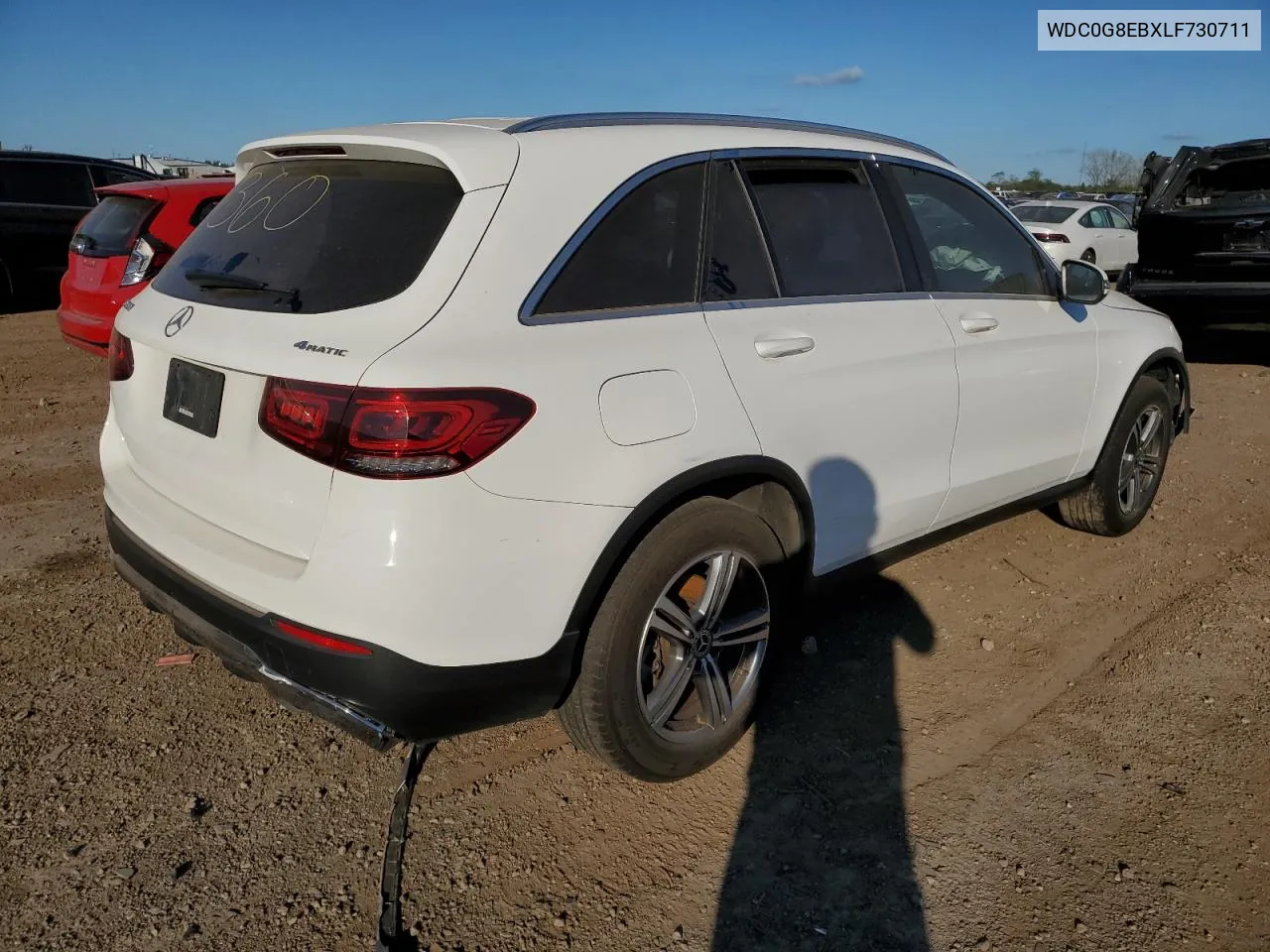 2020 Mercedes-Benz Glc 300 4Matic VIN: WDC0G8EBXLF730711 Lot: 72969754