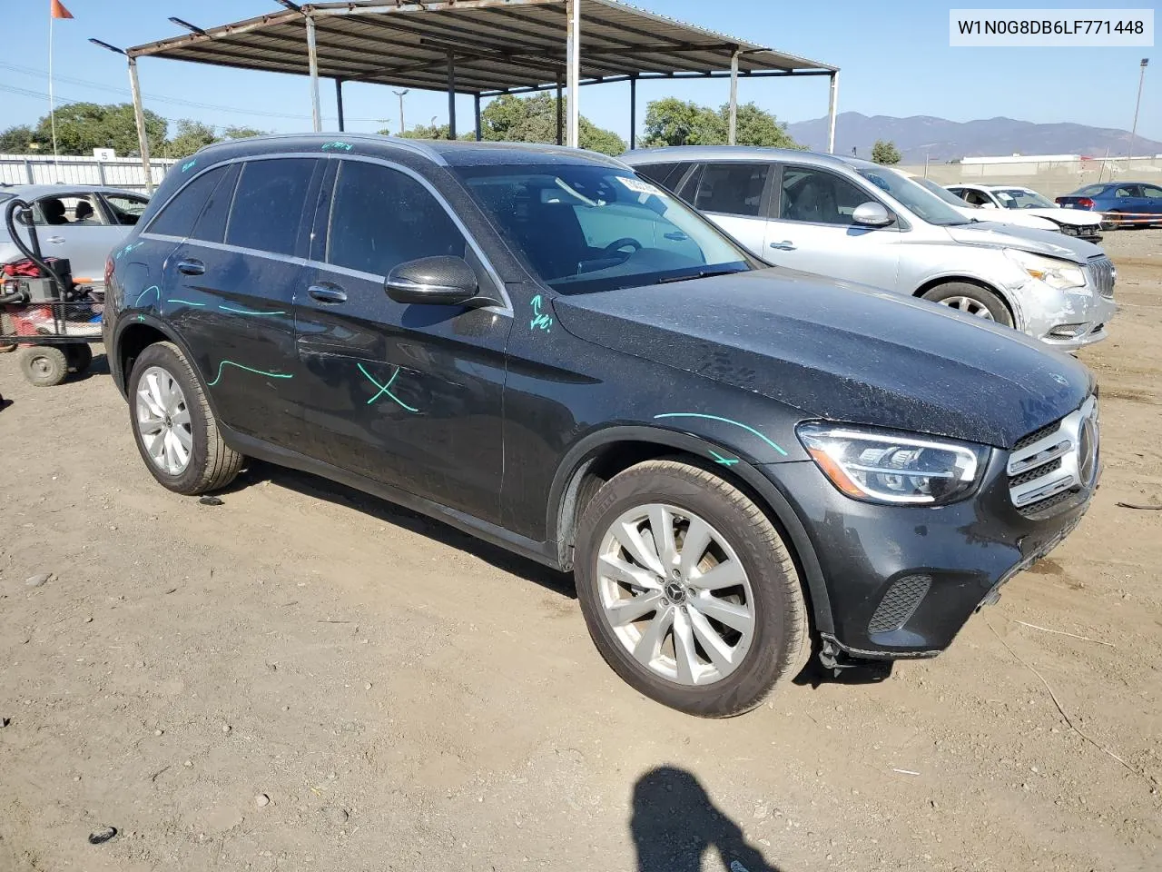 2020 Mercedes-Benz Glc 300 VIN: W1N0G8DB6LF771448 Lot: 73031284