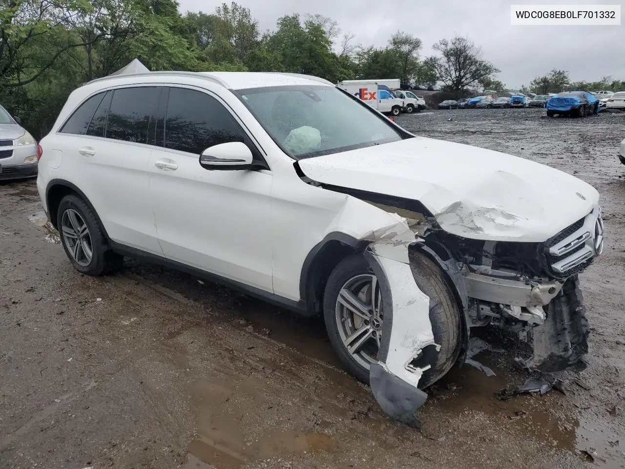 2020 Mercedes-Benz Glc 300 4Matic VIN: WDC0G8EB0LF701332 Lot: 73106344