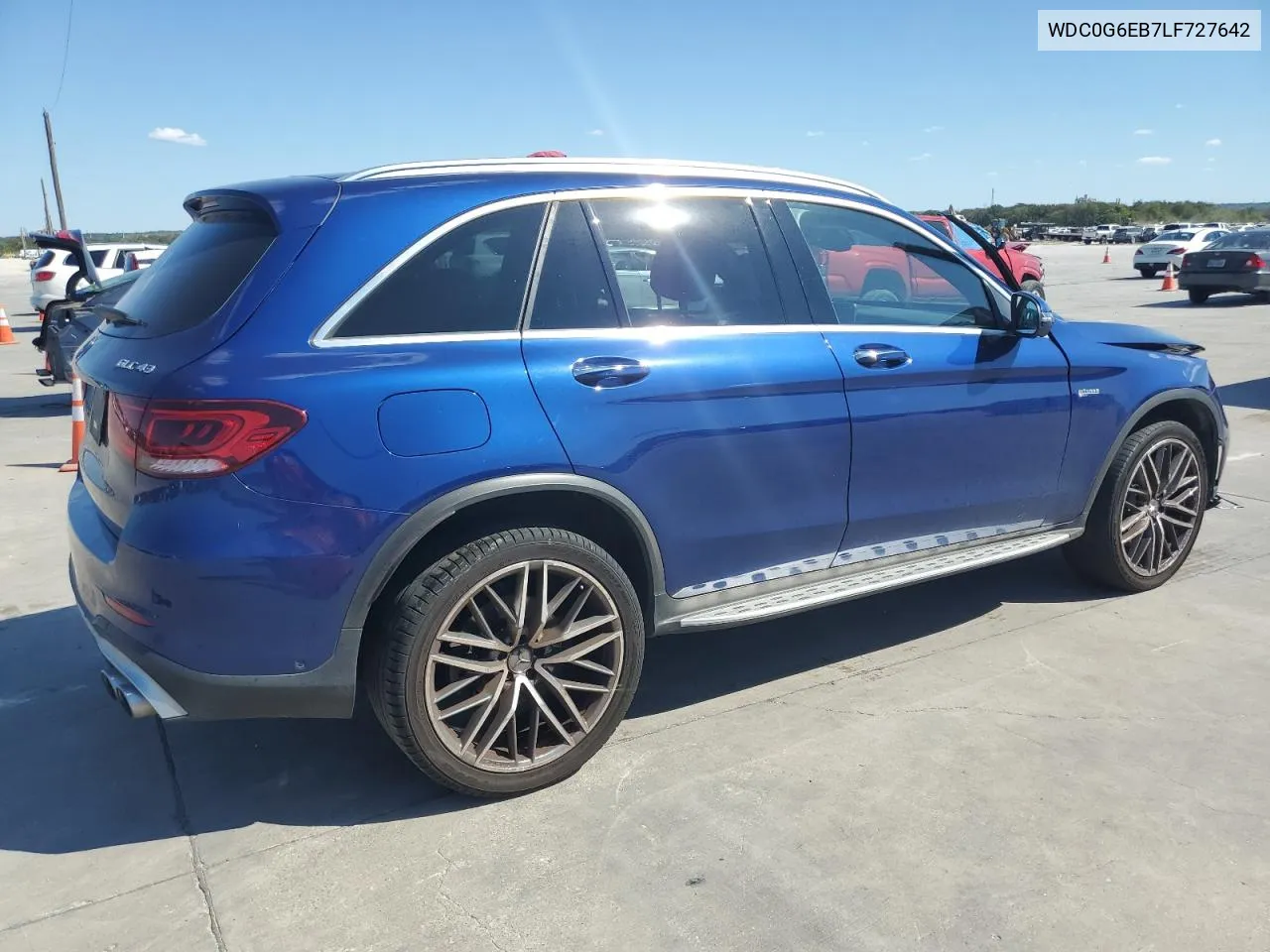 2020 Mercedes-Benz Glc 43 4Matic Amg VIN: WDC0G6EB7LF727642 Lot: 73392554