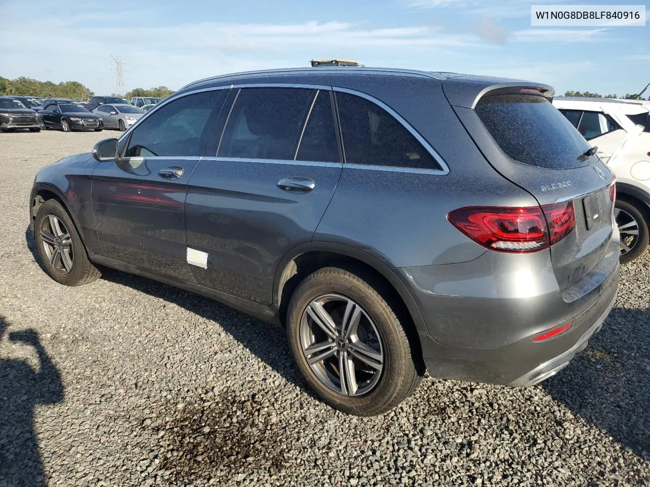 2020 Mercedes-Benz Glc 300 VIN: W1N0G8DB8LF840916 Lot: 73743434