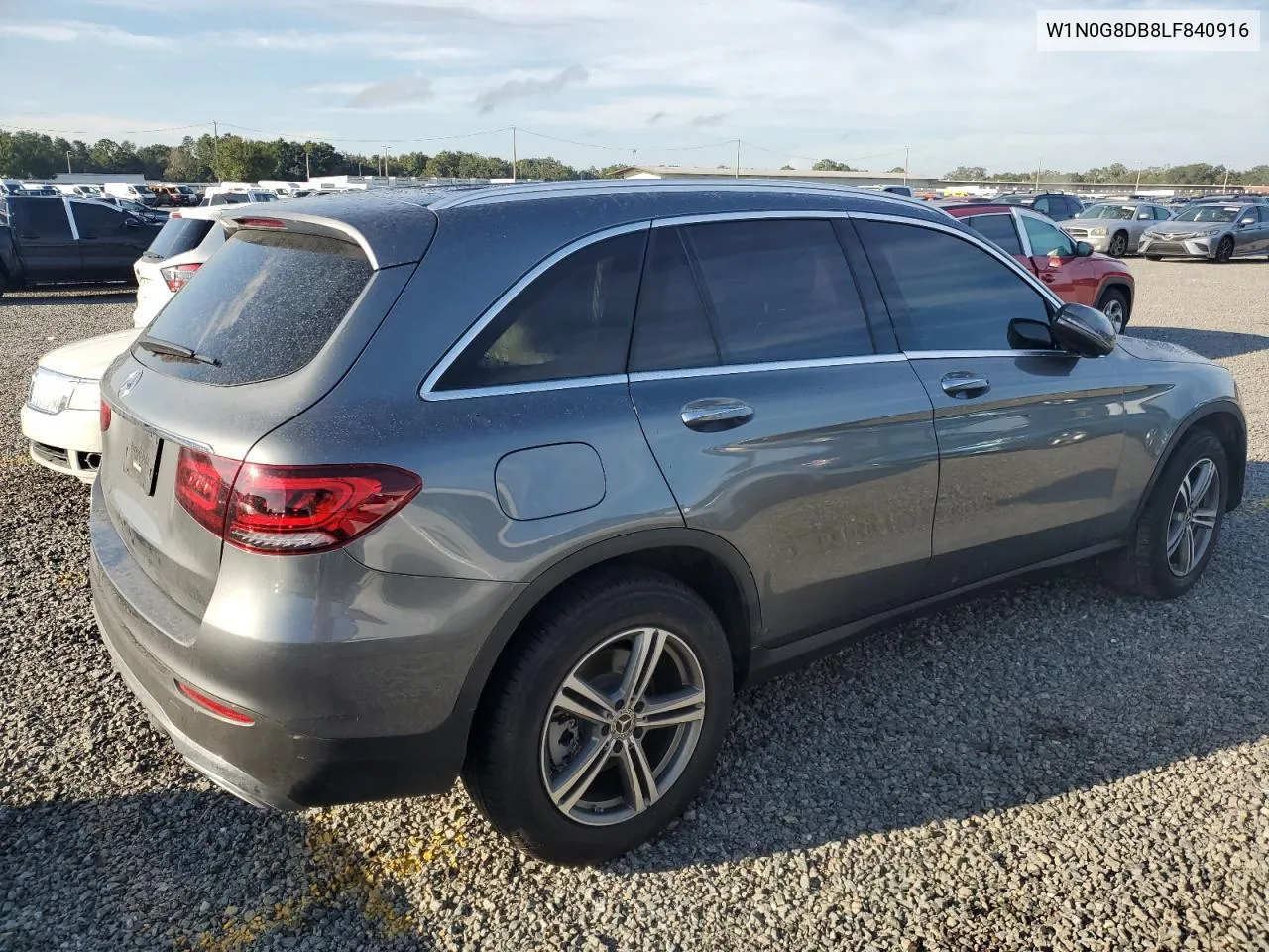 2020 Mercedes-Benz Glc 300 VIN: W1N0G8DB8LF840916 Lot: 73743434