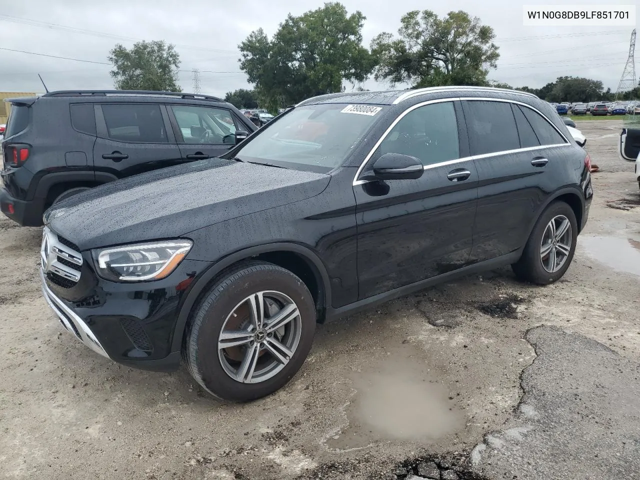 2020 Mercedes-Benz Glc 300 VIN: W1N0G8DB9LF851701 Lot: 73980084