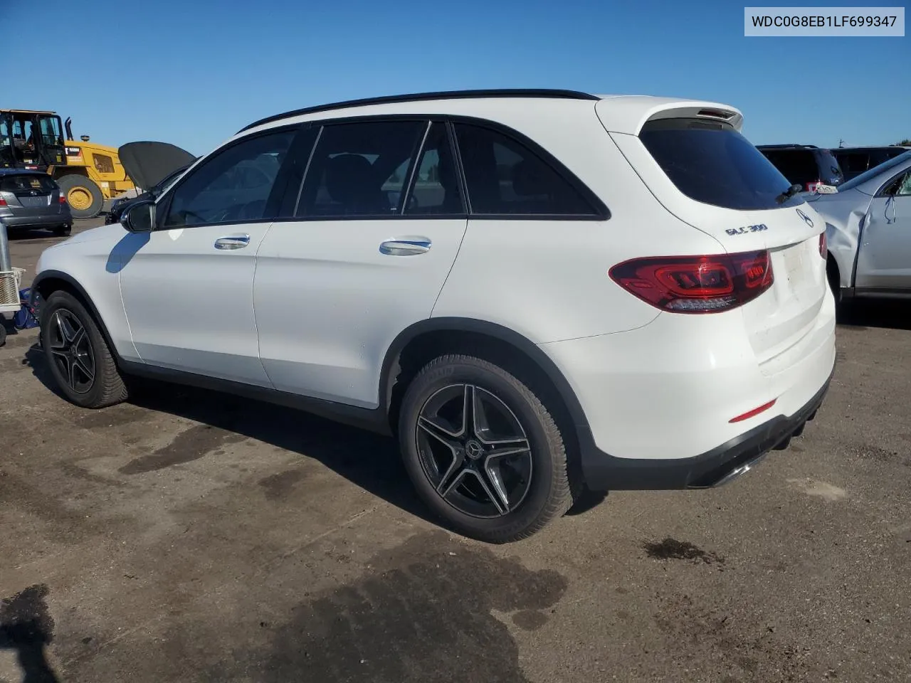 2020 Mercedes-Benz Glc 300 4Matic VIN: WDC0G8EB1LF699347 Lot: 74096944