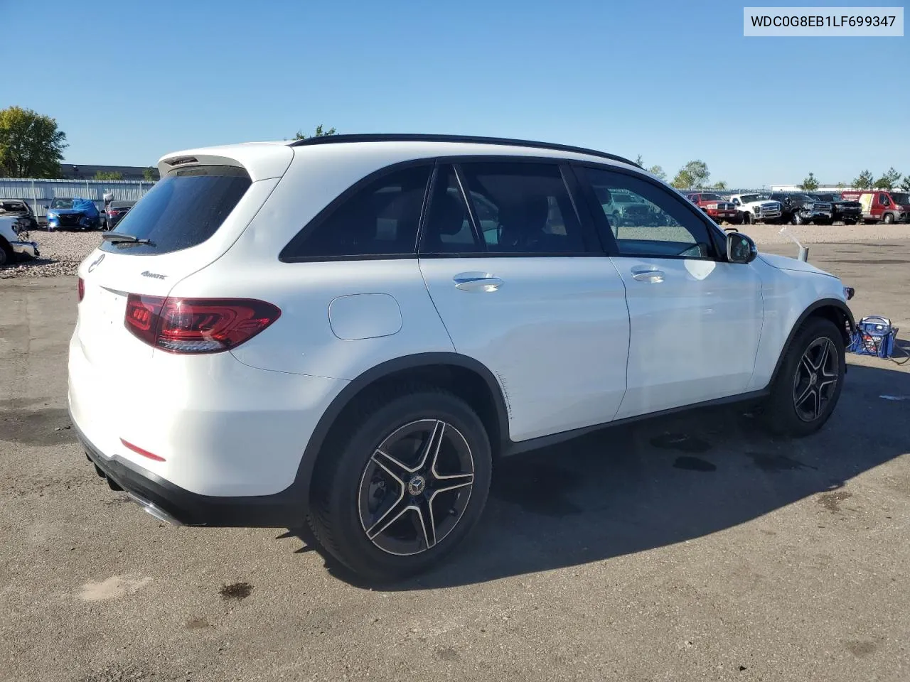 2020 Mercedes-Benz Glc 300 4Matic VIN: WDC0G8EB1LF699347 Lot: 74096944