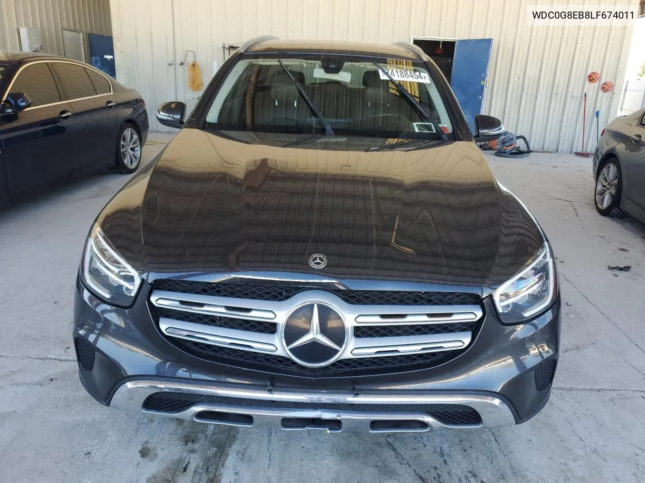 2020 Mercedes-Benz Glc 300 4Matic VIN: WDC0G8EB8LF674011 Lot: 74188454