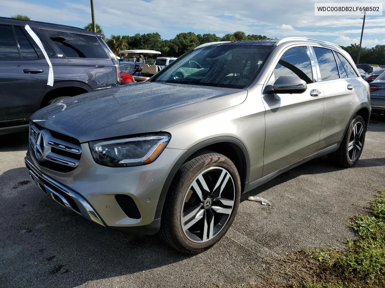 2020 Mercedes-Benz Glc 300 VIN: WDC0G8DB2LF698502 Lot: 74198424