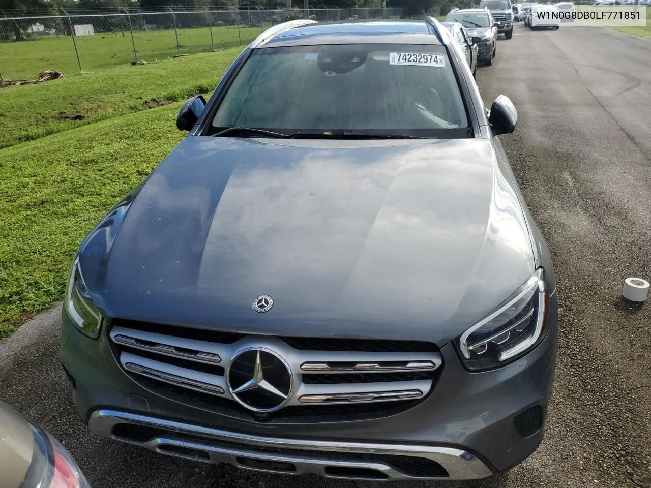 2020 Mercedes-Benz Glc 300 VIN: W1N0G8DB0LF771851 Lot: 74232974