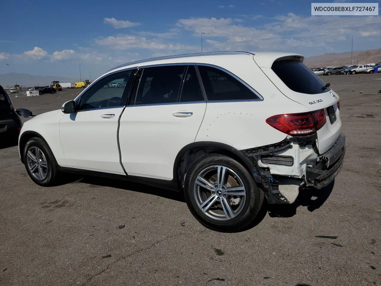 2020 Mercedes-Benz Glc 300 4Matic VIN: WDC0G8EBXLF727467 Lot: 74579364