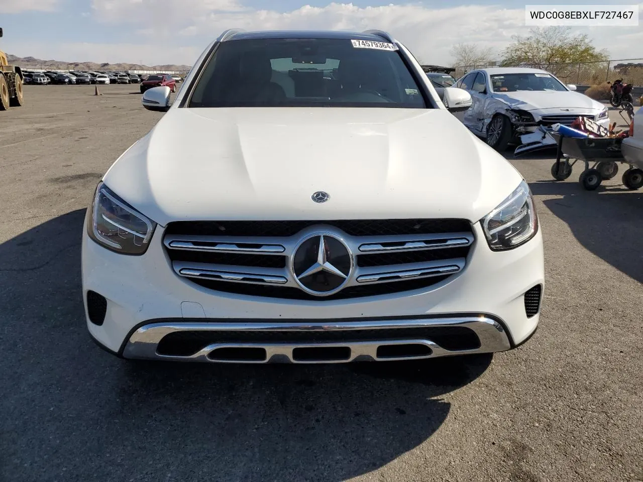 2020 Mercedes-Benz Glc 300 4Matic VIN: WDC0G8EBXLF727467 Lot: 74579364