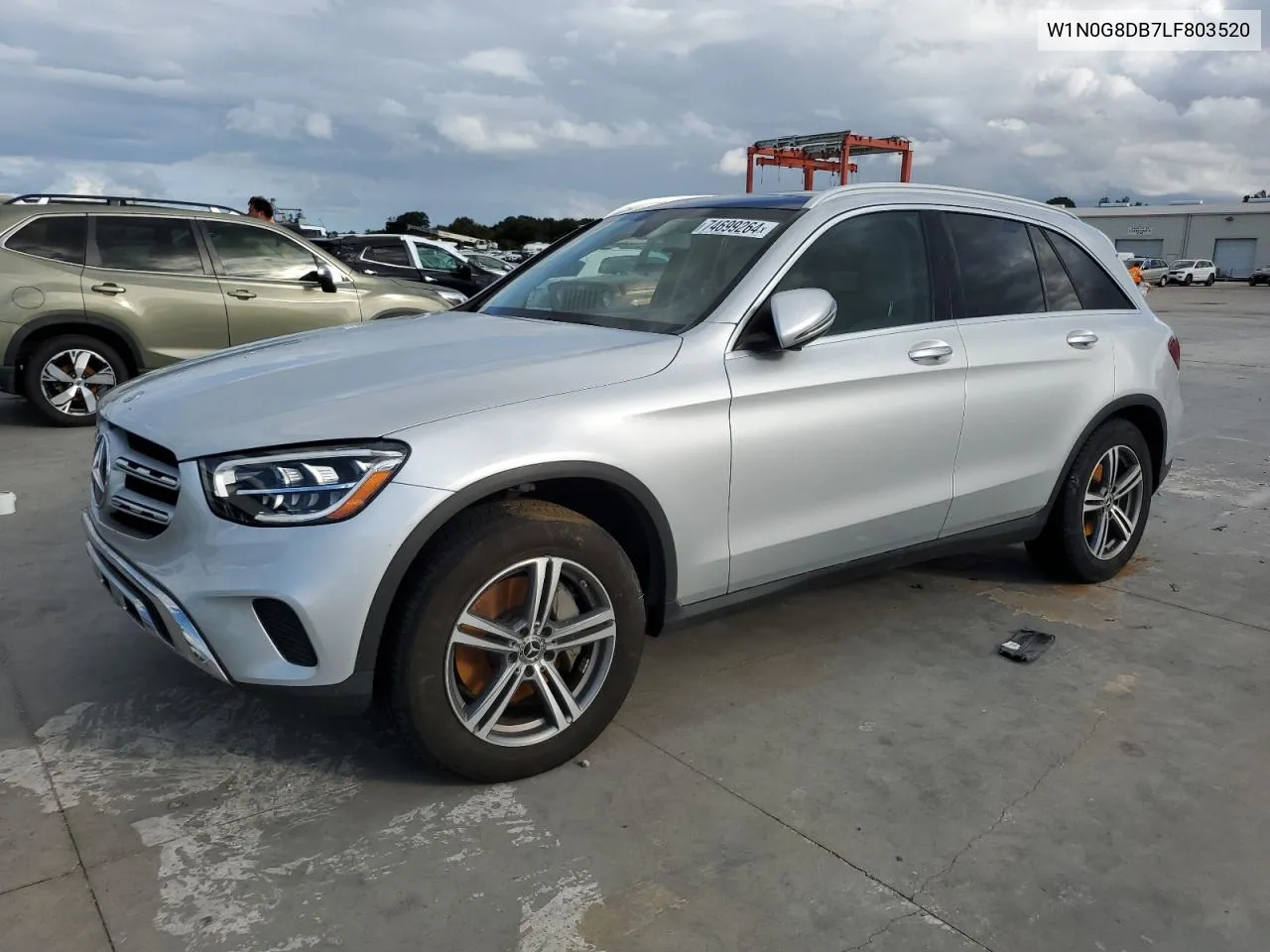 2020 Mercedes-Benz Glc 300 VIN: W1N0G8DB7LF803520 Lot: 74699264