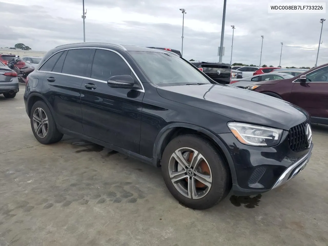 2020 Mercedes-Benz Glc 300 4Matic VIN: WDC0G8EB7LF733226 Lot: 74761974