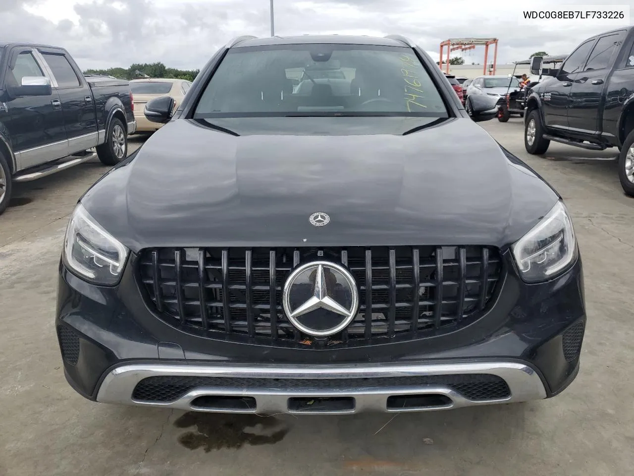 2020 Mercedes-Benz Glc 300 4Matic VIN: WDC0G8EB7LF733226 Lot: 74761974