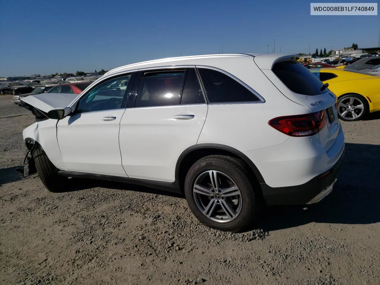 2020 Mercedes-Benz Glc 300 4Matic VIN: WDC0G8EB1LF740849 Lot: 74905994