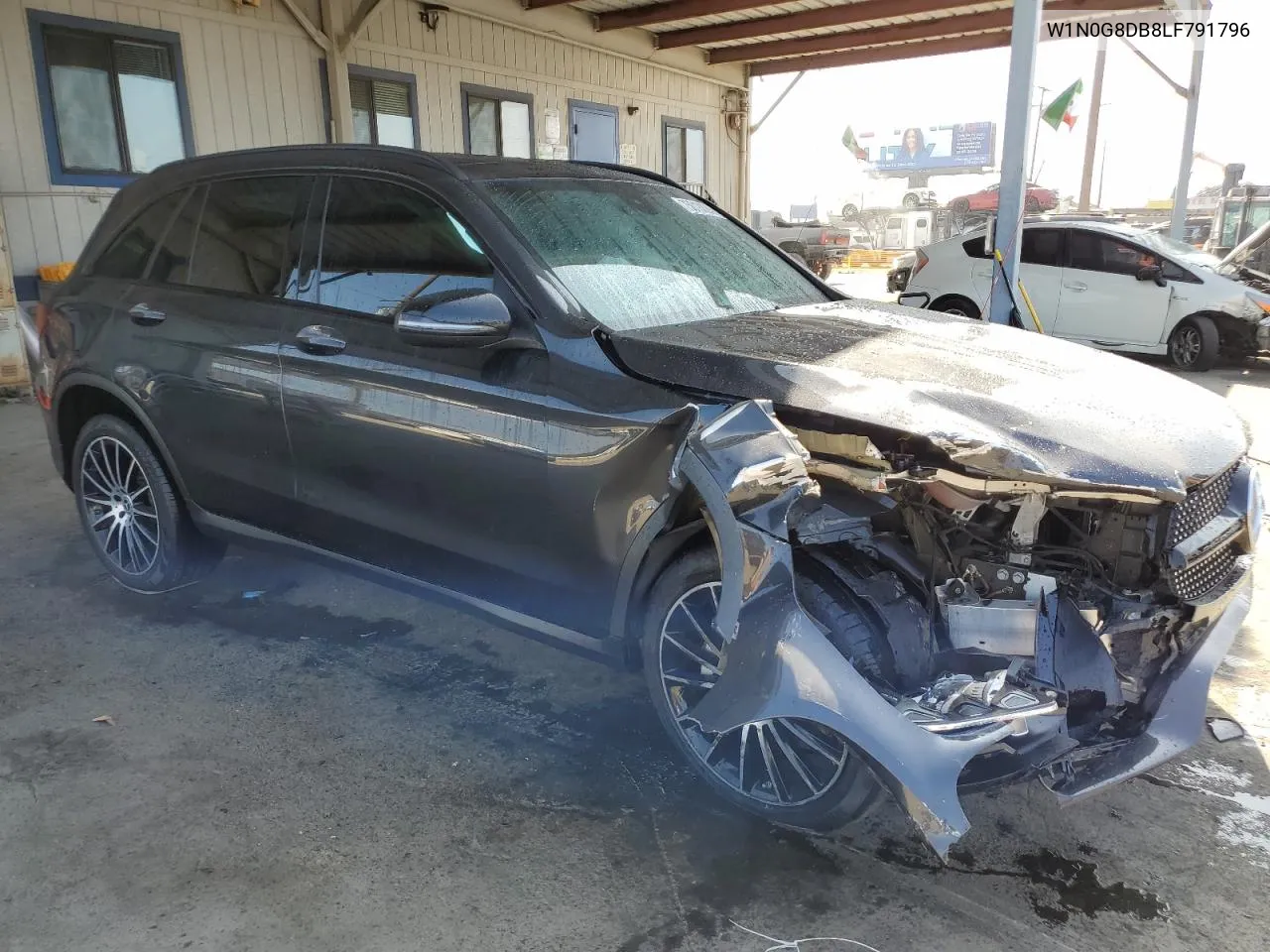 2020 Mercedes-Benz Glc 300 VIN: W1N0G8DB8LF791796 Lot: 75018824