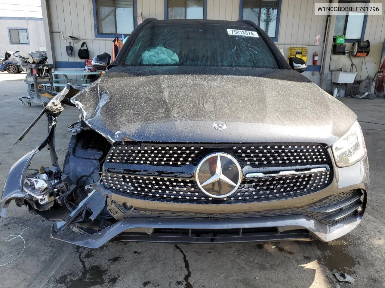 2020 Mercedes-Benz Glc 300 VIN: W1N0G8DB8LF791796 Lot: 75018824