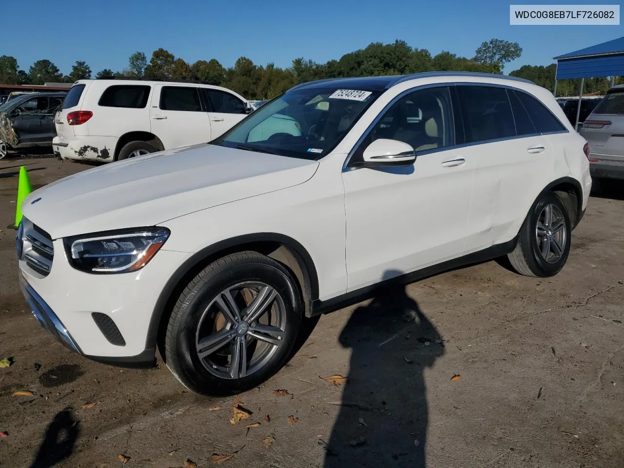 2020 Mercedes-Benz Glc 300 4Matic VIN: WDC0G8EB7LF726082 Lot: 75248724