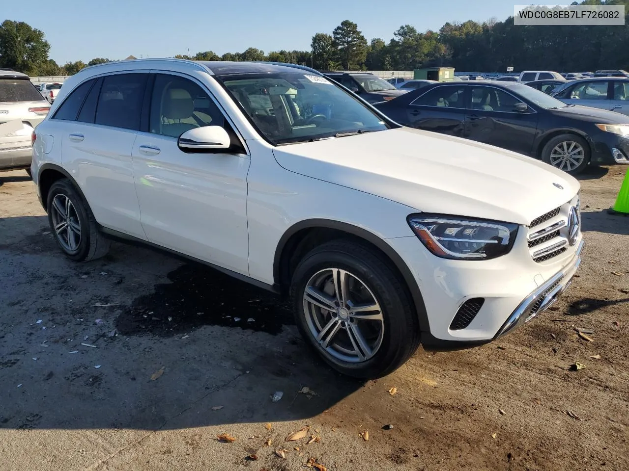 2020 Mercedes-Benz Glc 300 4Matic VIN: WDC0G8EB7LF726082 Lot: 75248724