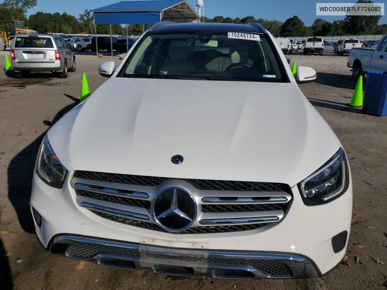 2020 Mercedes-Benz Glc 300 4Matic VIN: WDC0G8EB7LF726082 Lot: 75248724