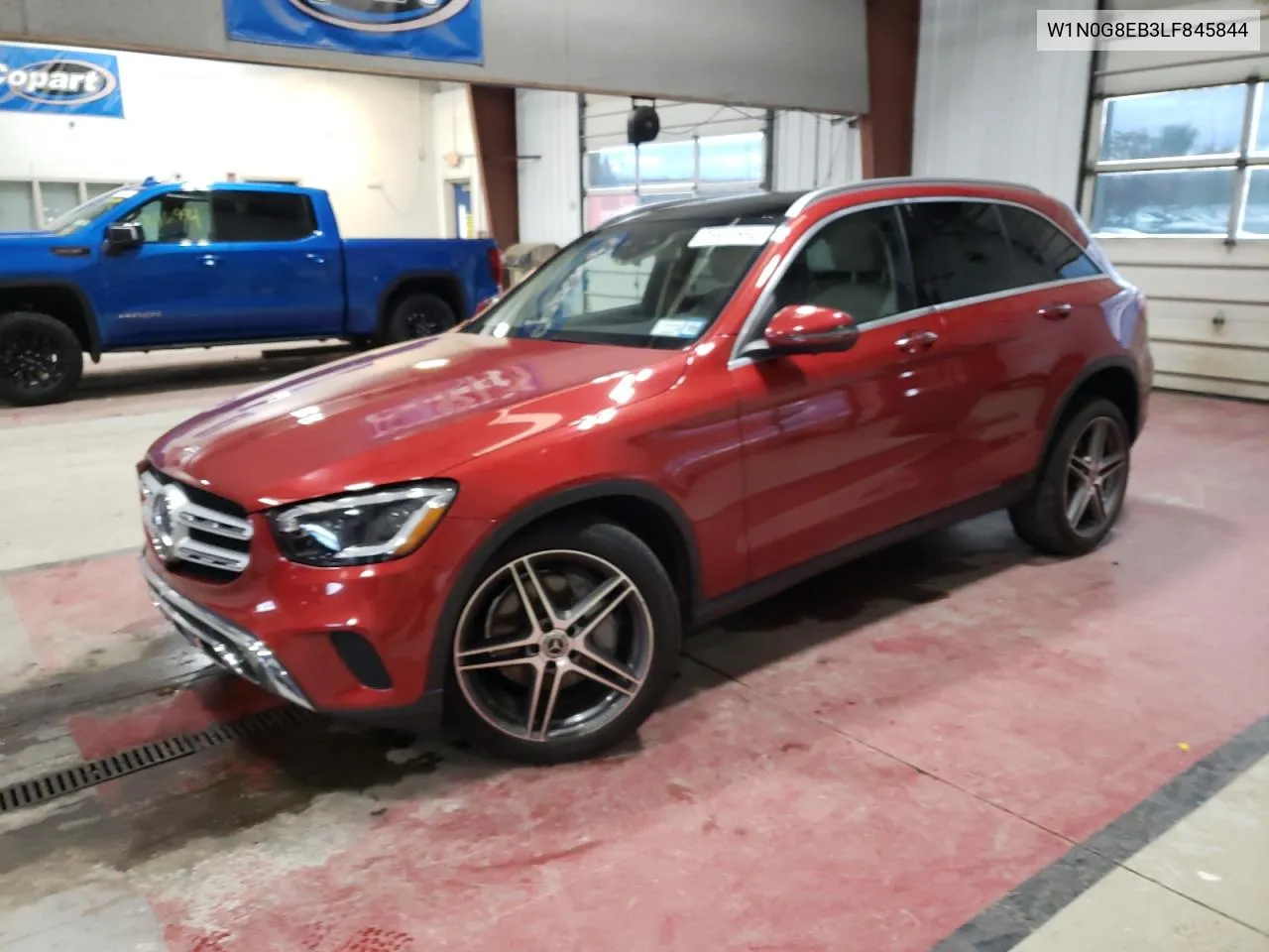 2020 Mercedes-Benz Glc 300 4Matic VIN: W1N0G8EB3LF845844 Lot: 75922684