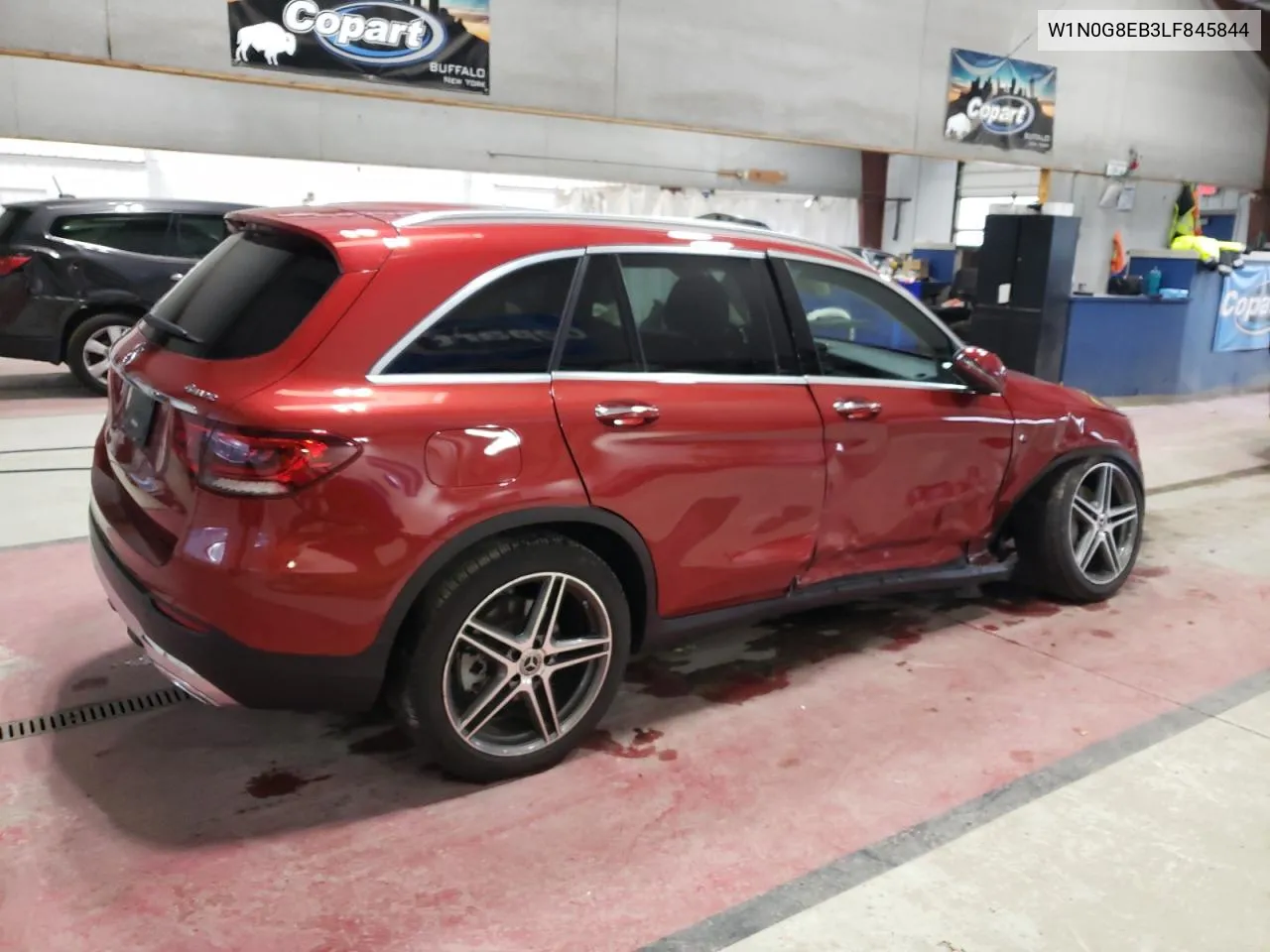 2020 Mercedes-Benz Glc 300 4Matic VIN: W1N0G8EB3LF845844 Lot: 75922684