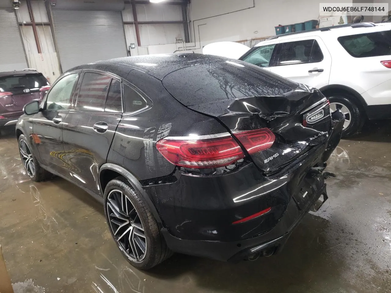 2020 Mercedes-Benz Glc Coupe 43 4Matic Amg VIN: WDC0J6EB6LF748144 Lot: 76300664