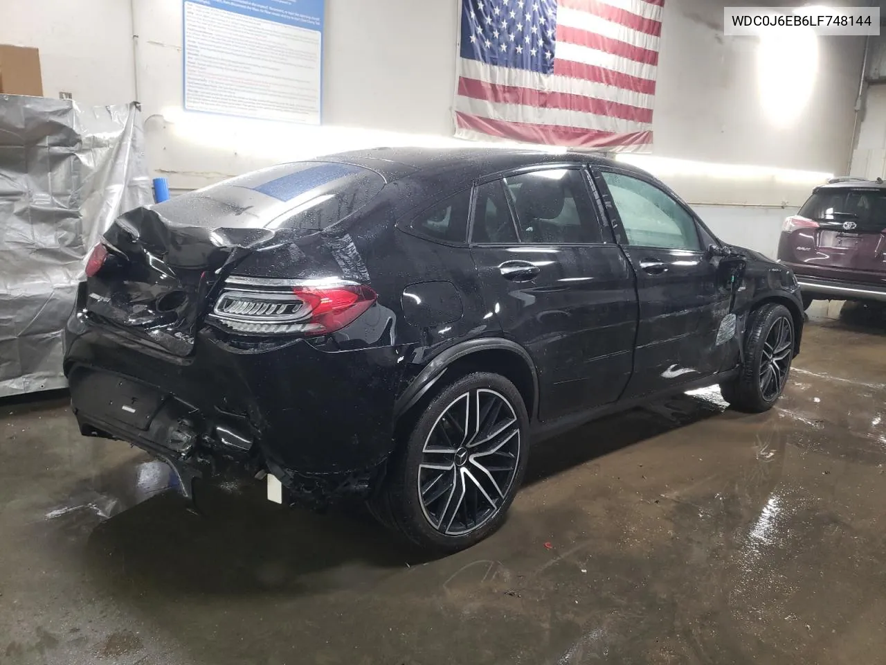 2020 Mercedes-Benz Glc Coupe 43 4Matic Amg VIN: WDC0J6EB6LF748144 Lot: 76300664