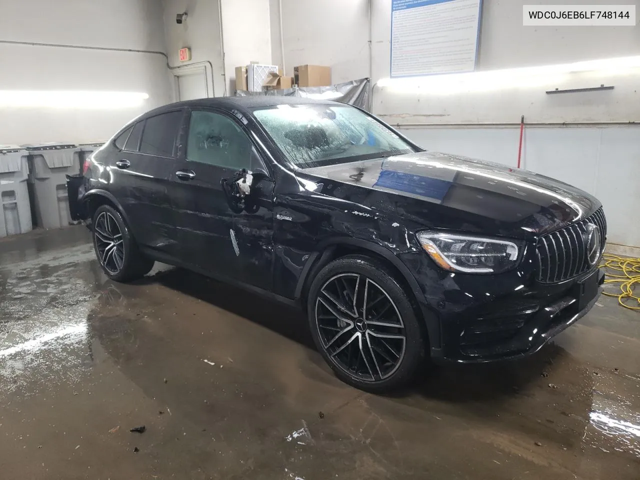 2020 Mercedes-Benz Glc Coupe 43 4Matic Amg VIN: WDC0J6EB6LF748144 Lot: 76300664