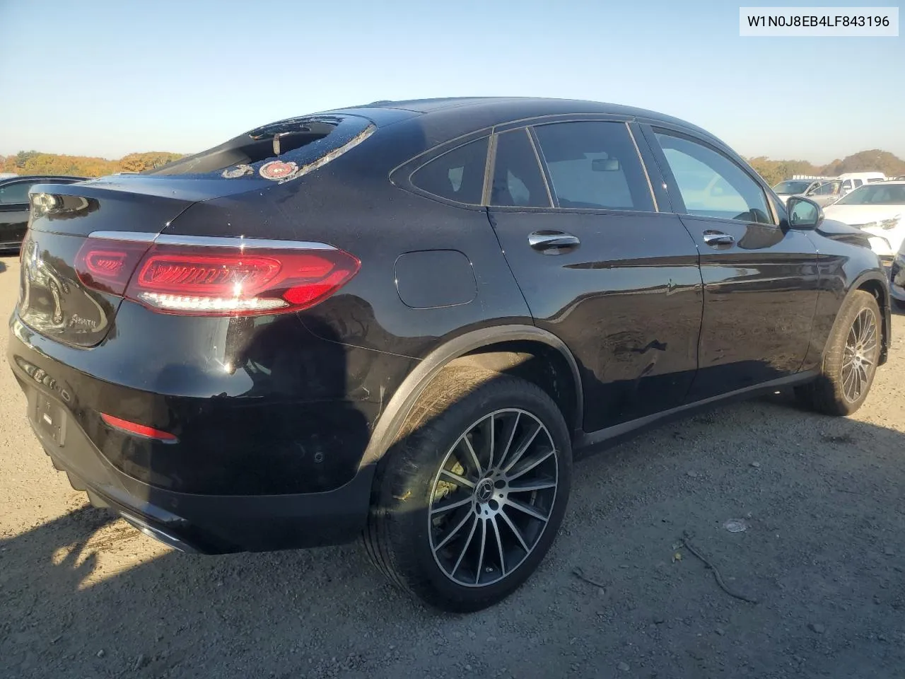 2020 Mercedes-Benz Glc Coupe 300 4Matic VIN: W1N0J8EB4LF843196 Lot: 77102784