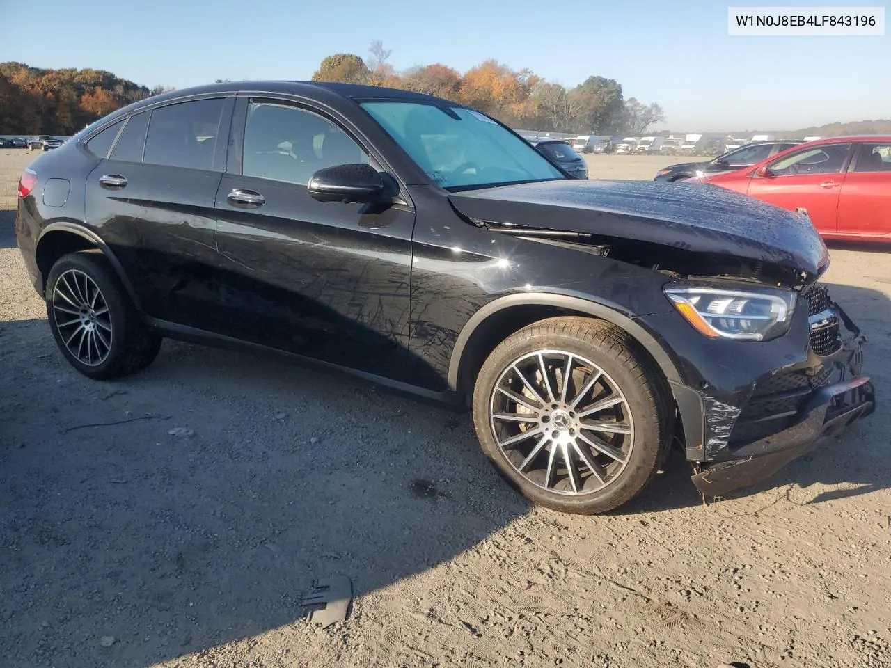 2020 Mercedes-Benz Glc Coupe 300 4Matic VIN: W1N0J8EB4LF843196 Lot: 77102784