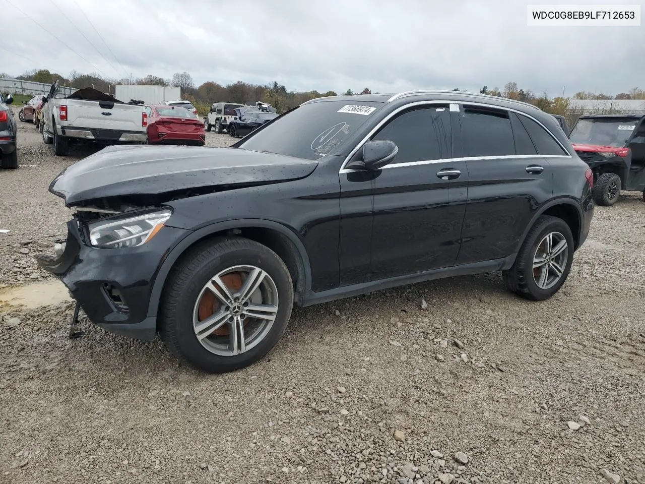 2020 Mercedes-Benz Glc 300 4Matic VIN: WDC0G8EB9LF712653 Lot: 77368974