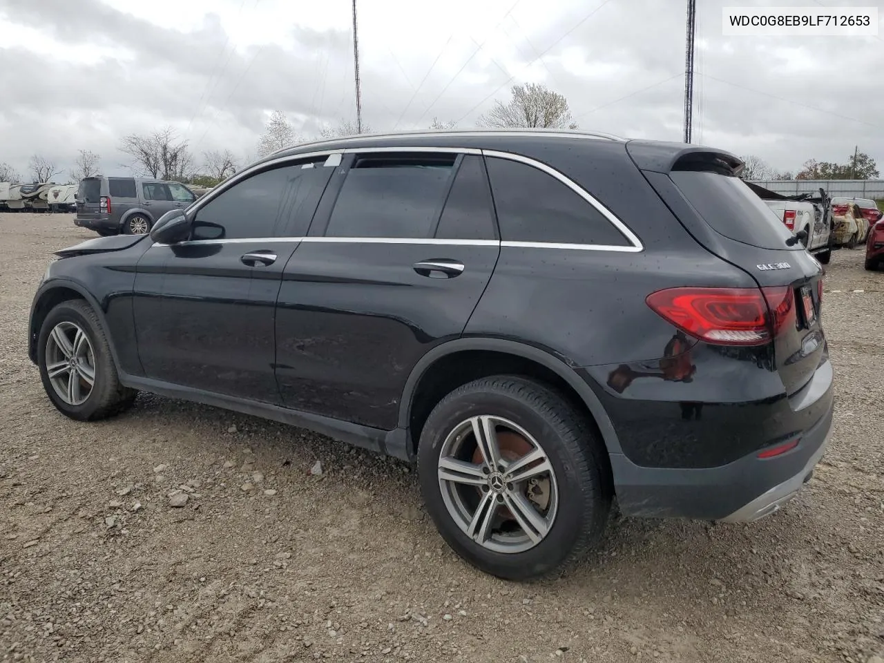 2020 Mercedes-Benz Glc 300 4Matic VIN: WDC0G8EB9LF712653 Lot: 77368974